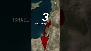 Top 5 Most Militarized Borders in the World! #history #facts #map