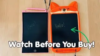 Honest Review and compare for LCD Kids Tablet