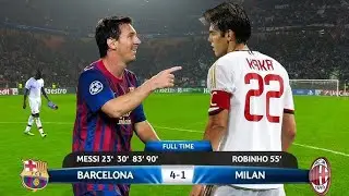 Messi vs AC Milan &ndash; One of the Greatest Champions League Performances