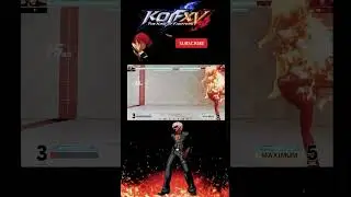 KOF XV &ndash; K' STUN TOD Combo | 90 Hits of Pure Destruction! 🔥⚡