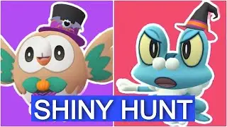 Shiny Halloween Costume Froakie and Halloween Costume Rowlet Spotlight Hour
