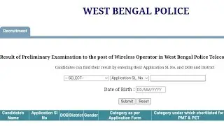 wireless operator result //wireless operator cutoff //Wireless Operator   // Wireless operator High