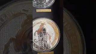 The 10oz Silver Queen's Beasts.                                                  #queensbeasts