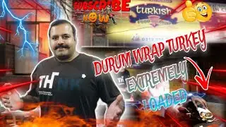 DURUM WRAP😍 || TURKISH FOOD COURT || EXTERMELY LOADED🌟 || TURKISH STYLE😱 STREET FOOD✨