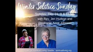 Dec. 21 - 9AM Sunday Celebration Service