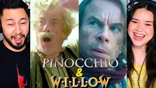 PINOCCHIO & WILLOW Teaser Reactions!  Tom Hanks | Warwick Davis | Disney+