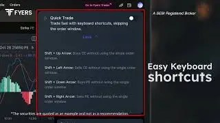 Trade Faster with FYERS Options Scalper Terminal