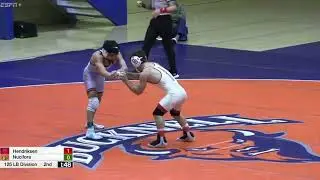Oklahoma vs Bucknell Men's College Wrestling Highlights 2025 | Hendriksen vs Nucifora