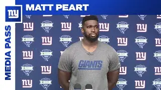 Matt Peart on Year 2 Development | New York Giants