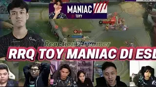 GRENGER TOY GLOO PARAHH | RRQ VS AURORA PH | REACTION STREAMER #rrq #mlbb #mobilelegends