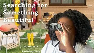 Treasure Hunting for Hidden Gems | Friday Estate Sale + Thrift Adventure