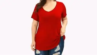 Women Plus Size Short Sleeve | plus size women clothing | plus size casual tops
