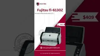 🔥 Fastest Office Scanner? Fujitsu fi-6130Z Speed Test 😳📄💨