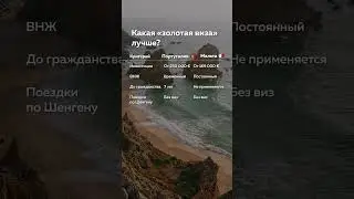 Золотая виза: Португалия или Мальта?