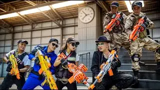 LTT Nerf War: Воины SEAL X Nerf Guns сражаются в решающей войне Nerf!