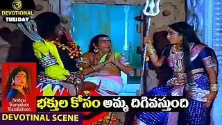 Sri Devi Kamakshi || Ramya Krishna Saves Senior Actor Sarathi From Yakshini || Telugu Full Movies