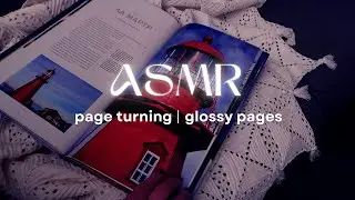 ASMR Page turning 📖 &bull; Page flipping &bull; Thick glossy pages &bull; No talking &bull; Lighthouses