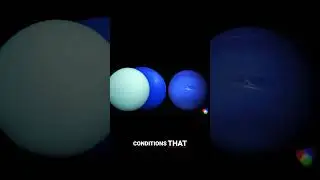Diamond Rain - Unseen Treasures on Neptune and Uranus! #neptune #uranus #diamond #hail