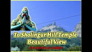 Motoride to Sholingur Narasimha Temple 🏍️ | Helmet POV Motovlog | Part 2 #sholingur #xpulse2004v