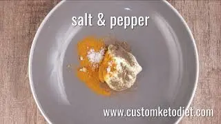 Easy Keto Curry Spiked Tuna and Avocado Salad 🥑🍽️