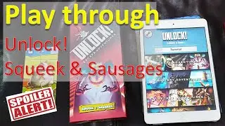 Major Spoiler !! #Unlock Escape Adventure - Squeek & Sausage Playthrough