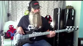 Kiss - I Love It Loud (1982) bass cover