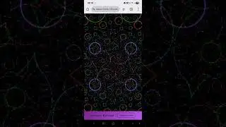 ETHERIAL mic-reactive visualizer web app code test #visualizer #reactive #shaders #fractal #void