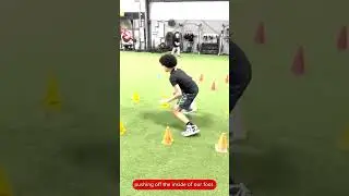 Drills to run a better Whip Route/ explosive cuts #widereceiver #sportsperformance #football