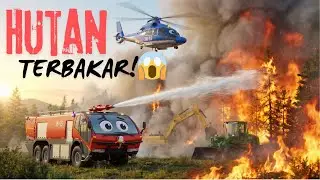 KEBAKARAN HUTAN❗ 😱 Exa, Bero, Loa serta Cheppe… mampukah mereka menyelamatkan semua warga❓