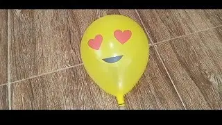 Exciting Yellow Balloon Game 🌟💛❤️#asmr #funny #balloon #snake 
