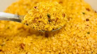 RICE CRISPY CHIVDA | thecurrytheory| indian snack | #festive #easy