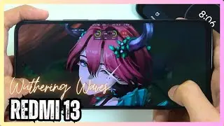 Xiaomi Redmi 13 Wuthering Waves Gaming test Update | Helio G85, 120Hz Display