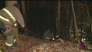 Man seriously injured after falling into deep ravine in Youngstown