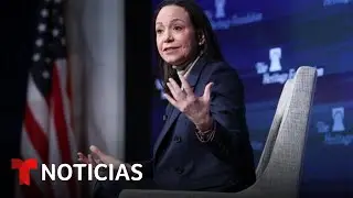 María Corina Machado habla sobre su reunión con Trump