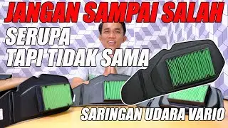 Saringan Udara Vario | SERUPA TAPI KOK BEDA?!