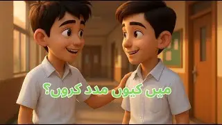 Main Kyun Madad Karoon? || Urdu Moral Story | Helping Others Lesson