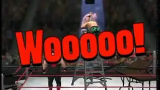wwe 12 funny fall of ladder