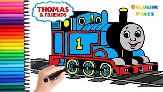 Coloring Thomas Train Coloring Pages | Thomas & Friends
