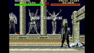 Mortal Kombat Arcade Edition Enhanced (Genesis) - Longplay as Noob Saibot