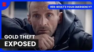 The Truth Behind Gold Theft Revealed | 999: What's Your Emergency? | Medical Documentary