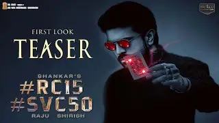 Ram Charan #RC15 First Look Teaser Fan Made | RC15 Launch Update | Shankar | SS Thaman | Get Ready
