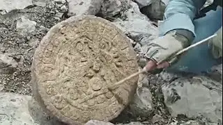Табло майя для игры в мяч нашли в городе Чичен-Ица