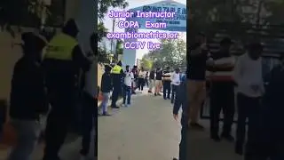 Junior instructor Exam Biometrics or CCTV live | Junior Instructor Bharti 2024 | RKMTECHINFO