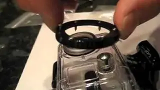 How to install a flat lens (or replacement lens) on the GoPro Hero HD 2 or any GoPro Hero camera