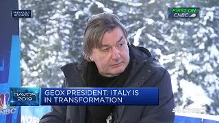 Geox founder: Italy is now in transformational times | World Economic Forum