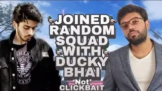 Joined Random Squad With DUCKY BHAI | PADAWAN GAMING | #pakistan #Pubg