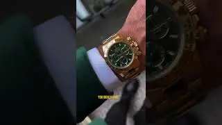 The Rolex Daytona in Yellow Gold also know as the &lsquo;John Mayer&rsquo; 🎸#rolex #daytona #johnmayer #music
