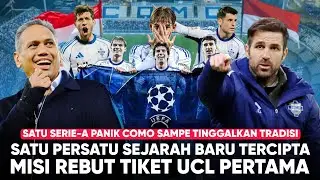 Italy Terkejut Kekayaan Djarum Buat Sejarah 40 Thn Comk Kembali! Misi  Como Debut diUCL & Juara Copa