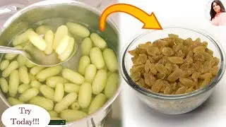 How to make raisins at home, homemade Kishmish,  किशमिश बनाएँ अब आसानी से घर पर बिलकुल बाज़ार जैसी