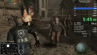 Resident Evil 4 No Merchant Pro Speedrun 1:40:42 LRT (1:45:23 IGT)